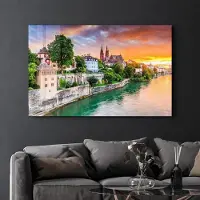 Hobby Hall Reproduktio SPR-1472 – Kaupunkimaisema seinätaideteos, 72 x 46 cm