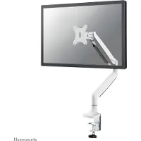 NeoMounts FLAT SCREEN DESK MOUNT (10-32") DESK CLAMP/GROMMET 1 SCREEN WHITE (NM-D750WHITE)