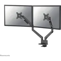 NeoMounts 17-32" x2 NEXT SLIM Desk Mount Double Display, näyttövarsi pöydälle kahdelle näytölle, musta