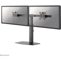 NeoMounts FLAT SCREEN DESK MOUNT (STAND) 2 SCREENS BLACK (FPMA-D865DBLACK)