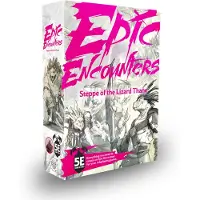 Steamforged Games Epic Encounters: Steppe of The Lizard Thane RPG Fantasia Roolipeli P yt peli 20 Yksityiskohtaisella Miniatyyrill Kaksipuolinen Pelimatto & Game