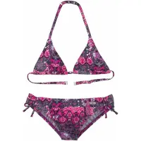 Buffalo Bikini antrasiitti / vaaleanpunainen / musta