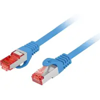 Lanberg PCF6-10CU-0100-B, 1 m, Cat6, S/FTP (S-STP), RJ-45, RJ-45, Sininen