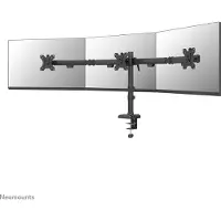 NeoMounts DS60-600BL3 NERO monitorivarsi kolmelle 10-27" näytöille, musta