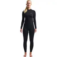 Seger Women's Termowool 150g Round Neck Black Kerrasto yläosat XL