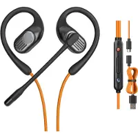 OneOdio OpenRock Link 10 Wired Over-Ear Headphones (Black)