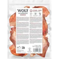 Wolf of Wilderness 3x10kpl Premium siankorvat "Strong Lands" koiran herkut