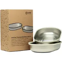 Surefeed - Stainless Steel Bowl 2-pack - Kissat - Ruokailupaikat ja juoma-automaatit - Ruokinta-automaatit