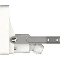 Theben LED-ulkoseinävalaisin theLeda B20 dual, valkoinen, IP65, Valkoinen/opaali, Alumiini, seinäkohdevalaisin