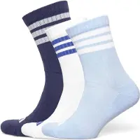 Adidas 3 Stripes Cushioned Sportswear Crew-sukat 3 Yksiköt