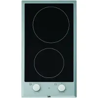 Beko HDCC32200X keraaminen liesi - 2 poltinta - Kosketussäätimet - Moduulialue - Musta