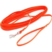 Heim BioThane etsintäjohto, fluoresoiva oranssi 10m pitkä, 13mm leveä koiran johto