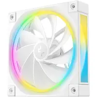 DeepCool FL12R PWM ARGB -tuuletin, 120 mm, nestelaakeri, valkoinen
