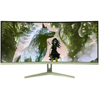 AROZZI Nova 34″ Curved, 86,4 cm (34"), 3440 x 1440 pikseliä, 4K Ultra HD, LED, 1 ms, Vihreä (AZ-NO-34T2K165-FST)