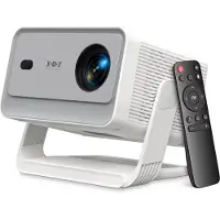 Aksun Verkkis 4K-Videoprojektori 650 ANSI – WiFi6 | Android 11 | Autofokus | Netflix | 35 dB | Nopea ToimitusSAKSA