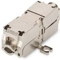Digitus FIELD TERMINATION COUPLER CAT 6A, 500 MHZ FOR AWG 22-26, FULLY SHIELDED, KEYST. DESIGN, 26X35X80 (DN-93909)