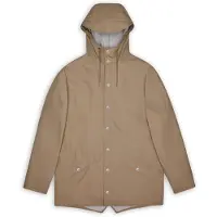 Rains Unisex Jacket Beige Sadetakit S