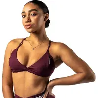 Nebbia Medium-support Twist-knot 423 Urheilurintaliivit