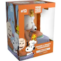 Youtooz Peanuts toimintafiguuri (Charlie & Snoopy Thanksgiving)