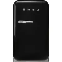 Smeg 50's Style Minijääkaappi FAB5RBL6 (musta)
