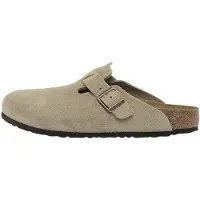 Birkenstock Boston Suede Leather Sandaalit taupe Koko 41