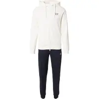 Emporio Armani for man. 8NPV63_PJVRZ White Core Identity cotton tracksuit with hood and zipper (M), Casual, Sport, Long sleeve