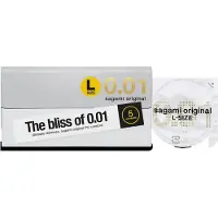 Sagami Original 0,01 L - kondomi - 58mm - 5 kpl
