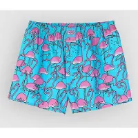 Lousy Livin Greater Flamingos Bokserit scuba blue Koko M