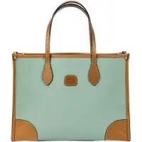 Bric's Firenze Shopperit S 35 cm Kannettavan tietokoneen taskun syvyys Vihreä