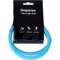 Dogman Blinkhalsband Led Turkos 20-65cm