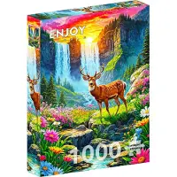 Enjoy Puzzle ENJOY Deer Paradise 1000p palapeli