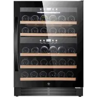 Cavin Sisäänrakennettava viinikaappi – Scandinavian Collection 40 Fullglass Black
