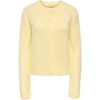 JDY Jdydinea L/S Button Cardigan Knt Noos - Yellow - XL
