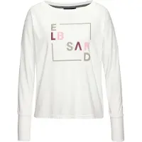 Elbsand Paita beige / tummanpunainen / valkoinen