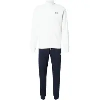 Emporio Armani for man. 8NPV60_PJVRZ Tracksuit Core Identity white, navy (M), Casual, Sport, Cotton, Multisport, Long sleeve
