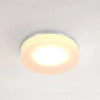 BOPP LED- One, alumiinivärinen, Ø 9 cm himmennettävä, Alumiini/harmaa/sinkki, Olohuone/ruokailutila, Alumiini, Moderni, Upotettu