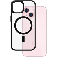 PanzerGlass CARE by Urban Combat MagSafe -suojakotelo, Apple iPhone 15, kirkas / musta
