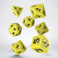Q-workshop Puzzle Q Workshop Cyberpunk Red RPG Danger Zone noppasarja Keltainen &amp Musta Sp