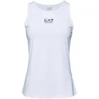 EA7 for woman. 7W000314_AF14524 Top Tennis Pro T-shirt white (S), Sport, Sportswear, Multisport, Viscose, Sleeveless / Straps