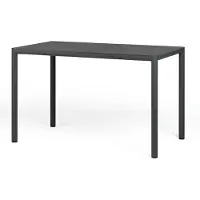Nardi , Piave pöytä 70x120 cm Antracite - Antracite