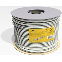 Cablexpert FPC-5004E-SO/100C, 100 m, Cat5e, F/UTP (FTP), Harmaa