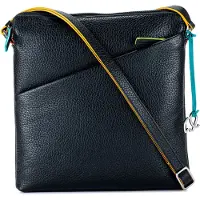 Mywalit Milano Crossbody-laukku Nahka 24 cm Musta