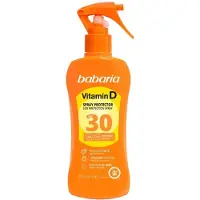 Babaria Solaire - - Vitamiini D - Sumute - SPF 30 - 200ml - Vedenkestävä