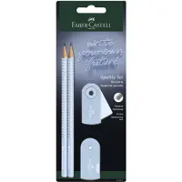 Faber-Castell Kynäsarja - Sparkle - 4 Osaa - Sky Blue - - OneSize - Lyijykynät