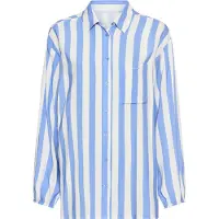 s.Oliver Pyjamapaita taivaansininen / valkoinen