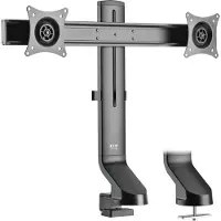 Eaton Tripplite Series Dual-Display Monitor Arm with Desk Cl (DDR1727DC)