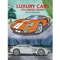 Dover Publications Luxury cars coloring book