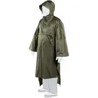 Tasmanian Tiger Poncho - Olive (Size: Large)