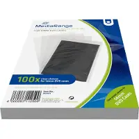 MediaRange Zubehör CD-/DVD-Rohlinge, Suojakotelo, 1 levyt, Läpinäkyvä, Muovi, Muovi, Vesitiivis (BOX01)
