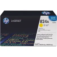 HP 824A Rumpu värijauheen siirtoon keltainen